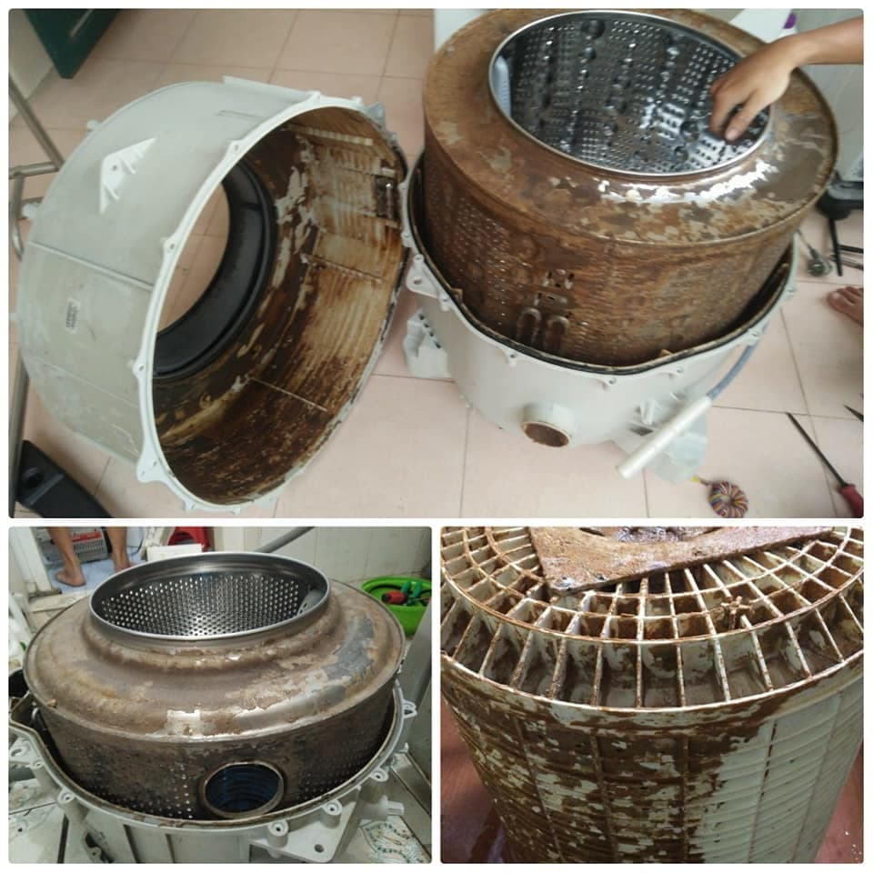 Vệ sinh máy giặt